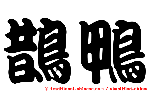 鵲鴨