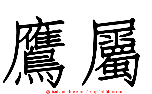鷹屬