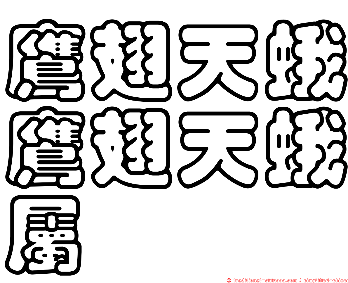 鷹翅天蛾鷹翅天蛾屬