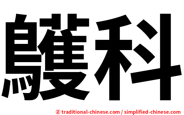 鸌科