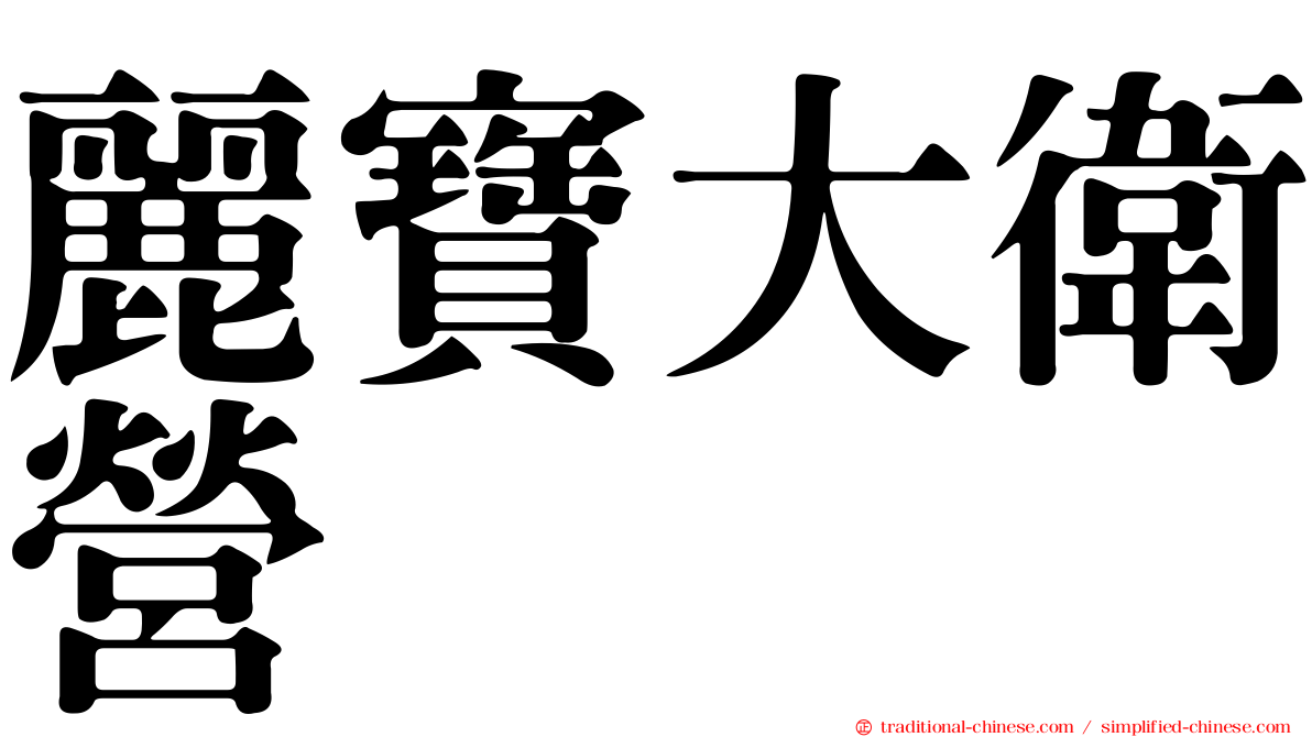 麗寶大衛營