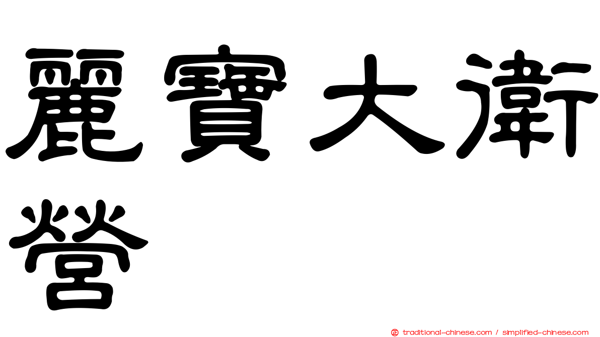 麗寶大衛營