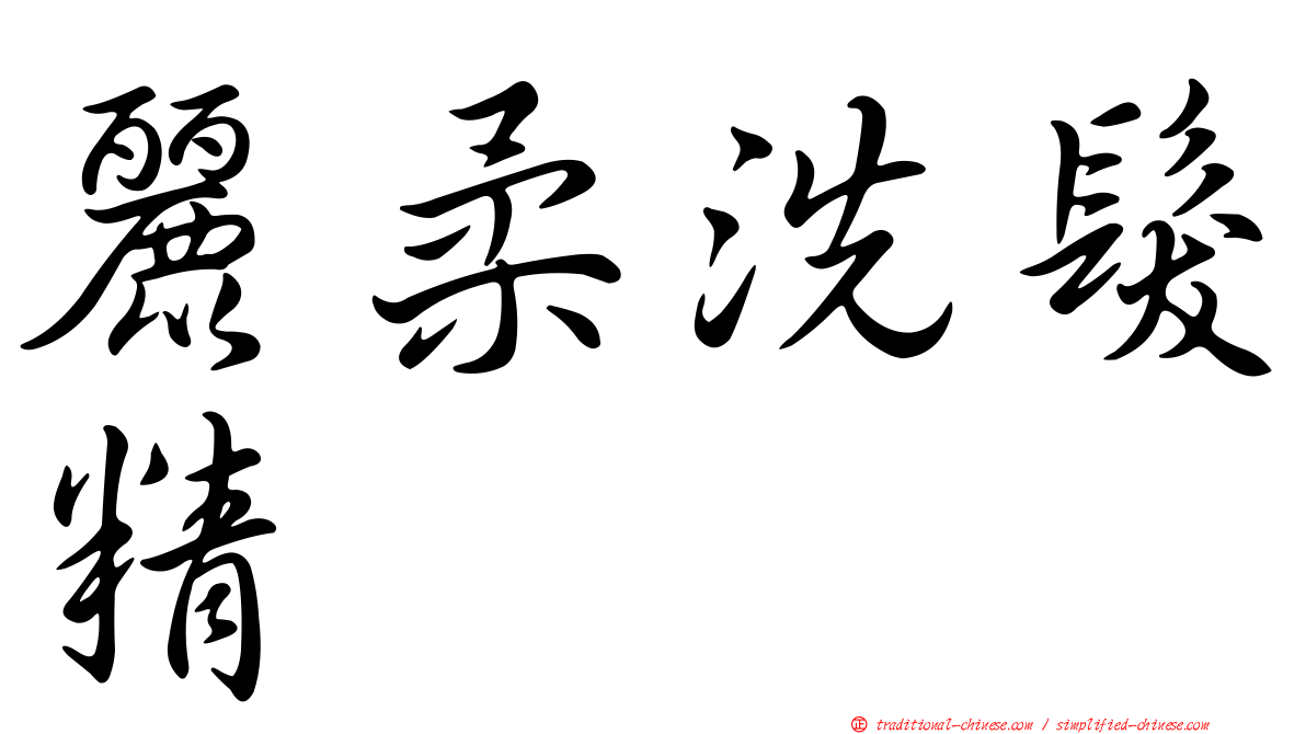 麗柔洗髮精