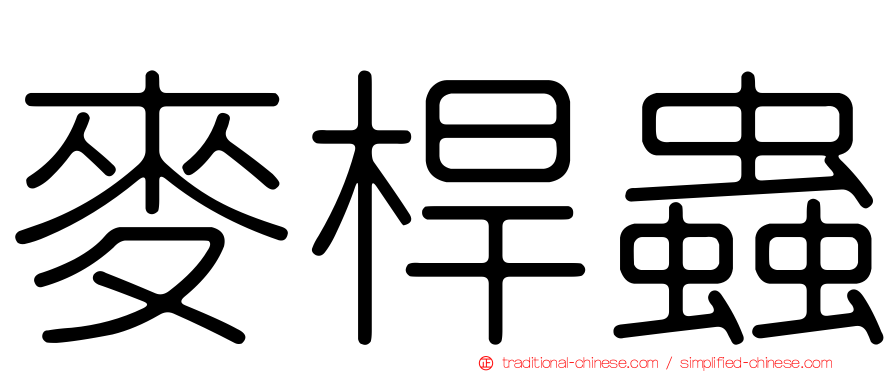 麥桿蟲