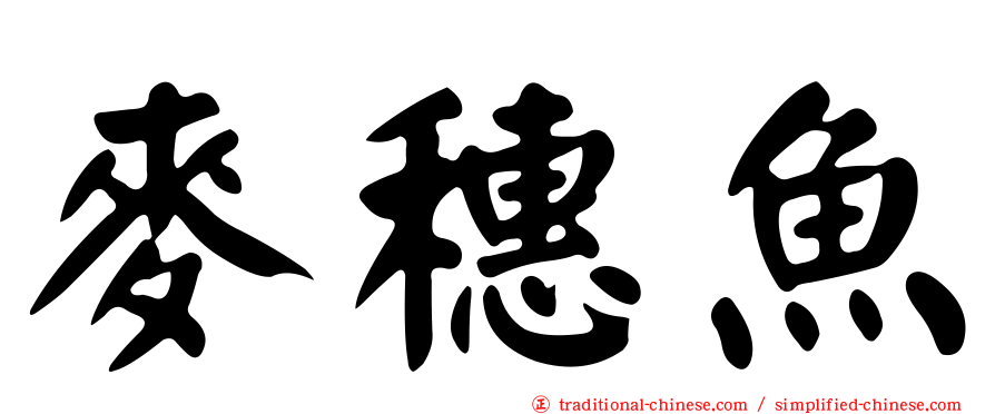麥穗魚