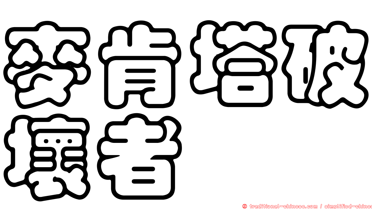 麥肯塔破壞者