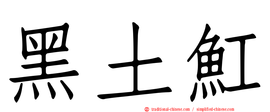 黑土魟