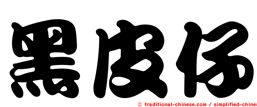 黑皮仔