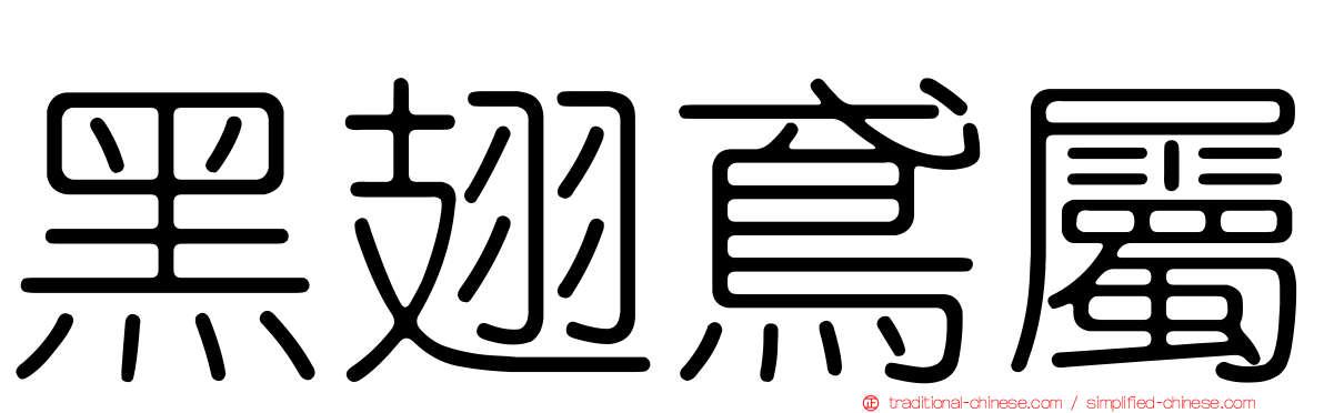 黑翅鳶屬