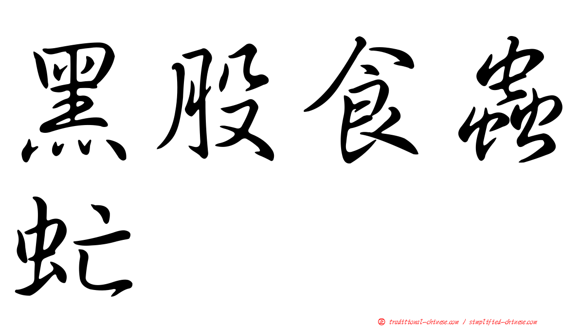黑股食蟲虻