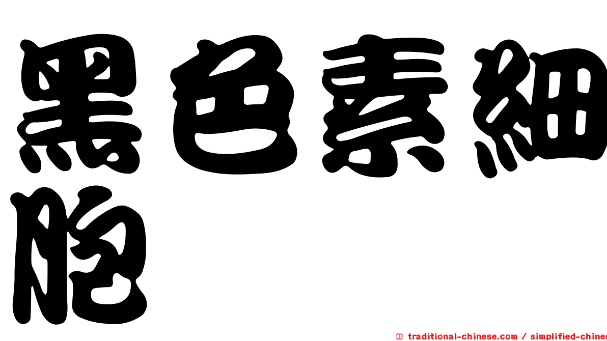 黑色素細胞