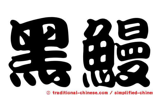 黑鰻