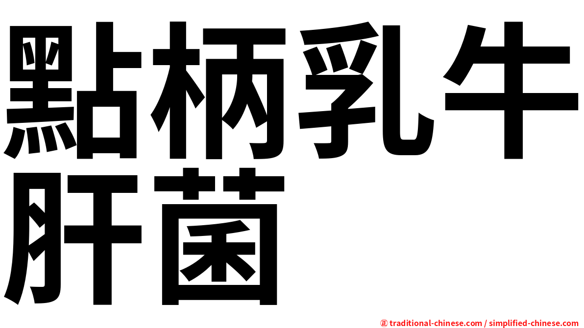 點柄乳牛肝菌