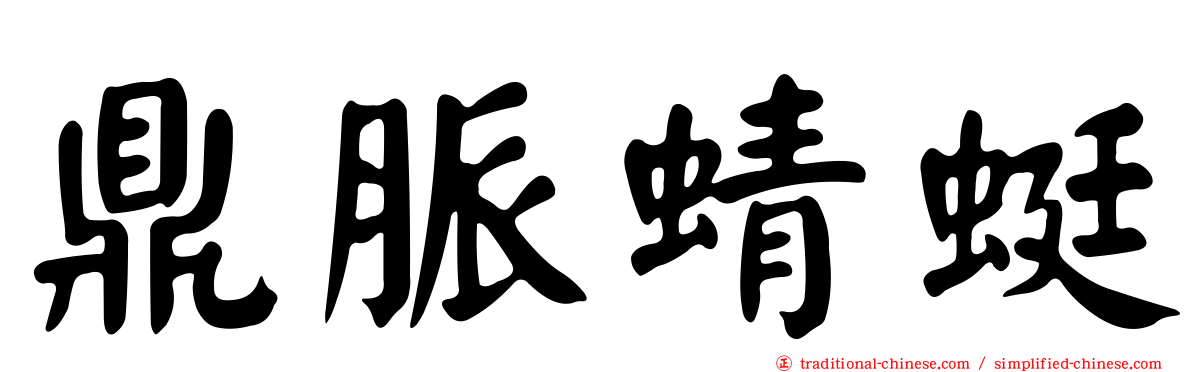 鼎脈蜻蜓