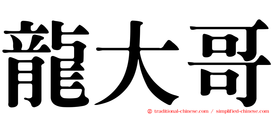 龍大哥