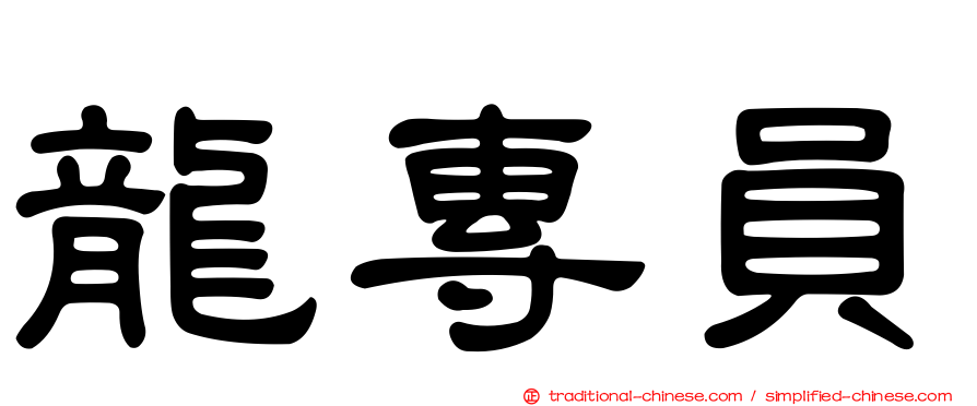 龍專員