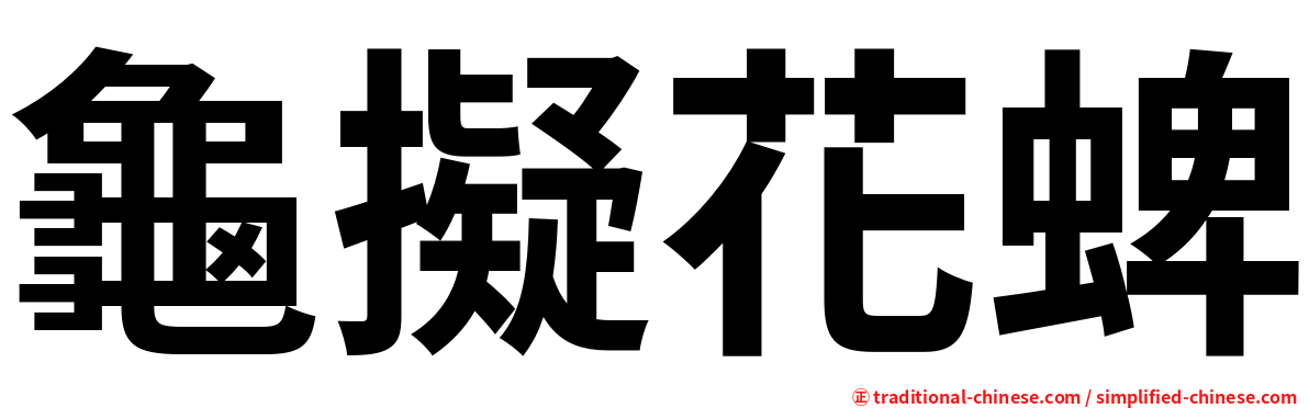 龜擬花蜱