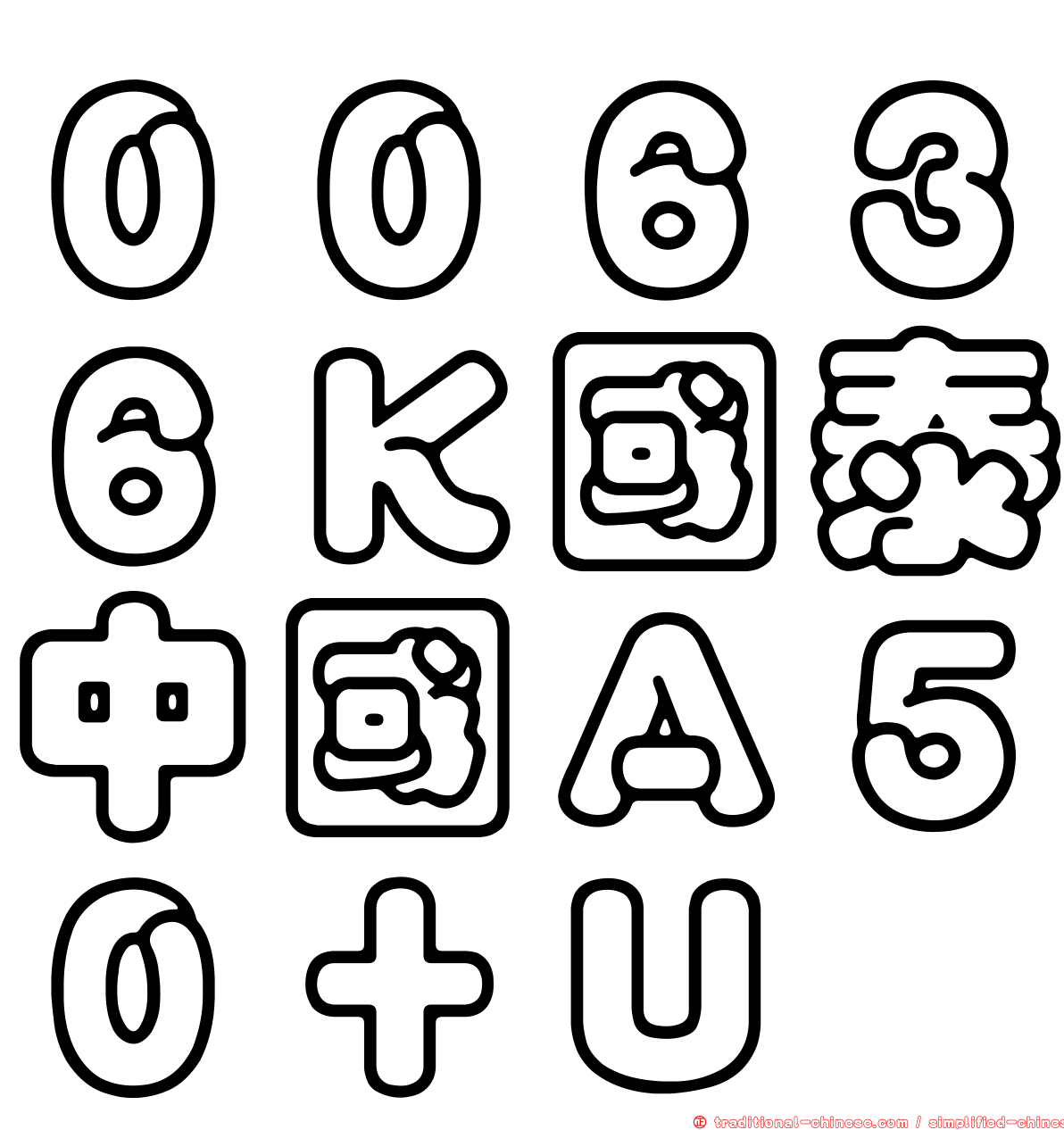 ００６３６Ｋ國泰中國Ａ５０＋Ｕ