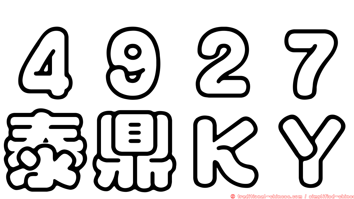 ４９２７泰鼎ＫＹ