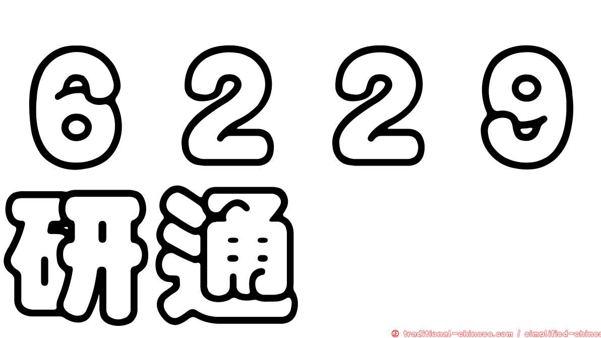 ６２２９研通