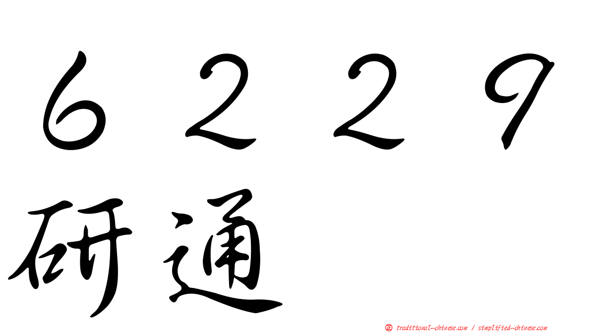 ６２２９研通