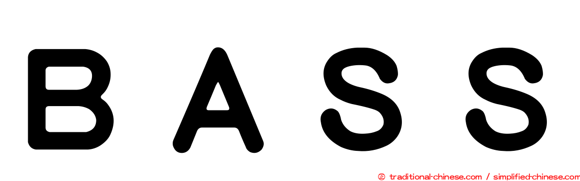 ＢＡＳＳ