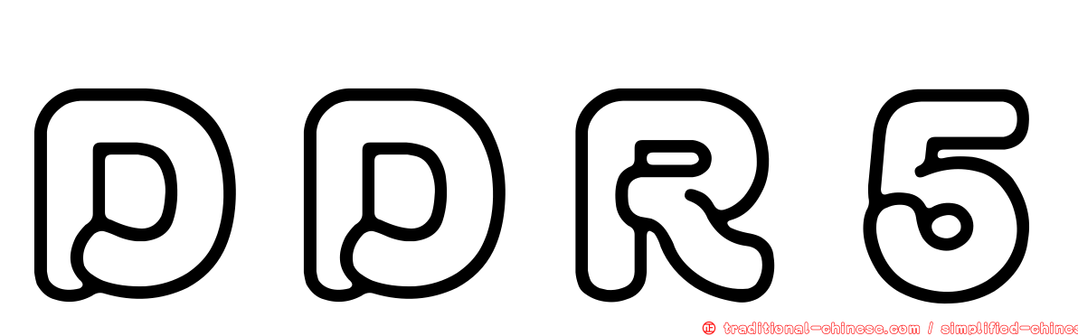 ＤＤＲ５