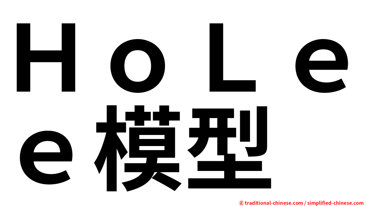 ＨｏＬｅｅ模型