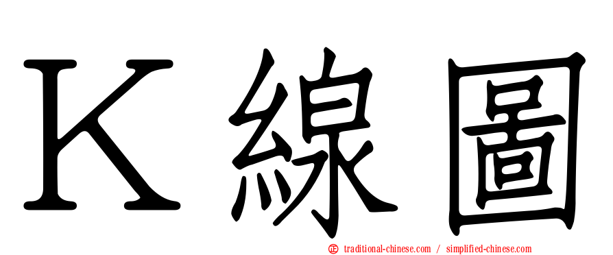 Ｋ線圖